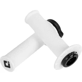 ODI Grips No Waffle V2 Lock-On Fahrradgriffe - weiß - Einheitsgröße