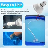 3 Farben: Weiß Material: Kunststoff Zubehör Für Rp/rx-skimmer Mit Adapter Für Boden-/poolsauger