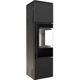 Kratki REN M rechts Ø 150 7 kW Schwarz / Brennkammer Weiß