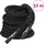 vidaXL Battle Rope Schwarz 15 m