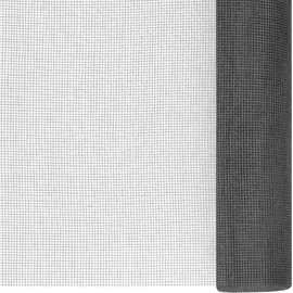 vidaXL Fliegengitter Fiberglas 60 x 60 cm Schwarz
