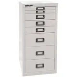 BISLEY MultiDrawer Schubladenschrank 38 x 28 x 59 cm weiß