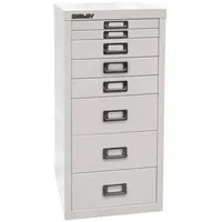 BISLEY MultiDrawer Schubladenschrank 38 x 28 x 59 cm weiß