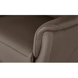 Hukla Sessel Dean Leder 70 x 109 x 88 cm Braun elektrisch