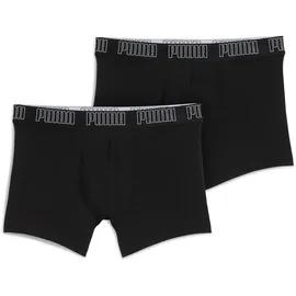 Puma Everyday Trunks schwarz/weiß L 2er Pack