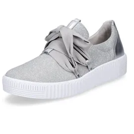 Gabor Sneaker Damen Silber 38