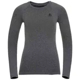 Odlo Top Performance Warm Ec Langarm-baselayer - Grey Melange / Black - M