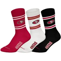 NFL Socken, 3er Pack Stretch-NFL 3Pack Crew Socks, bunt|rot