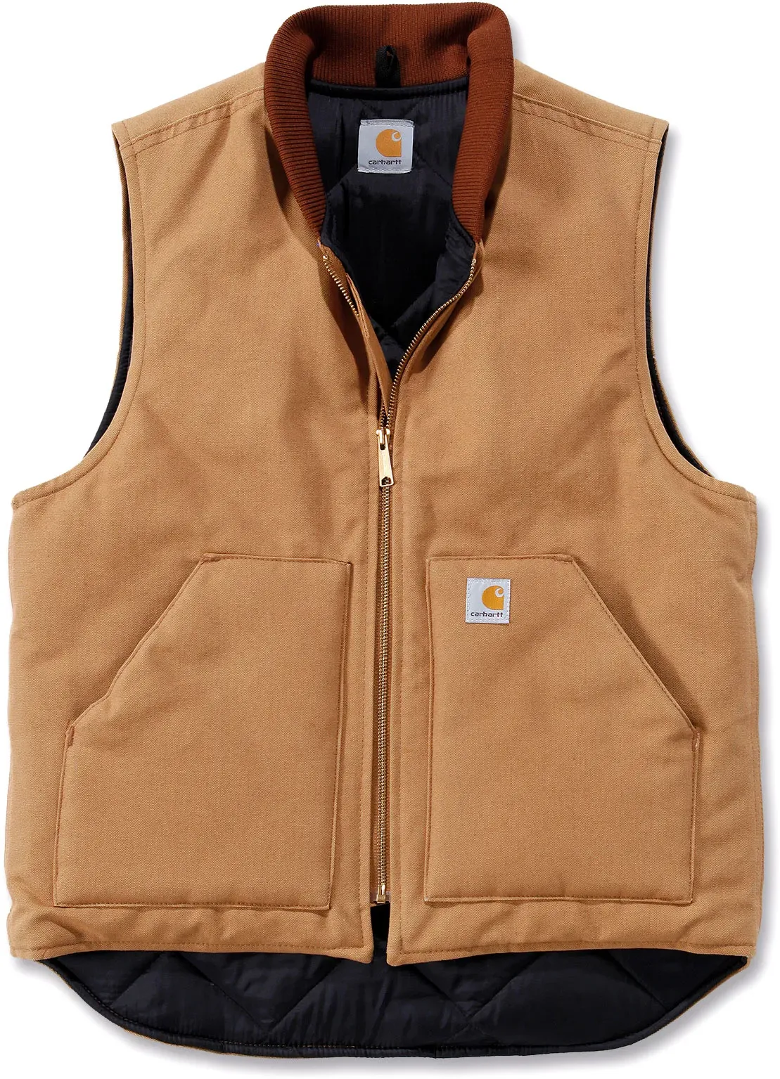 Carhartt Arctic Quilt, gilet - Marron Clair - 3XL