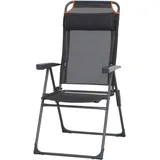 Siena Garden Campingstuhl Comfort Anthrazit
