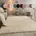 Hochflor Teppich Wohnzimmer Fellteppich Kunstfell Flauschig beige 160x220 cm