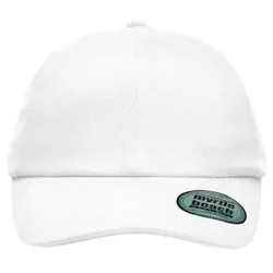 6 Panel Cap weich gebürstet MB6223, weiß, Einheitsgröße - weiss