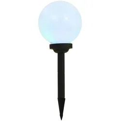 vidaXL Outdoor Solarleuchten 3 Stück LED Kugelförmig 20 cm RGB