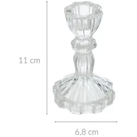 Atmosphera Créateur d'intérieur Kerzenhalter transparent | Gr.: onesize