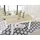 Dmora Dilici 140/190 x 78 x 90 cm Eiche/weiß