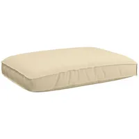 VidaXL Palettenkissen für Sitz Beige 120x80x12 cm Oxford-Stoff