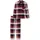 SCHIESSER Schlafanzug Selected Premium Warming burgund 58