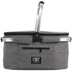 NTK-Collection Einkaufskorb Neria Grau