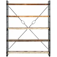 VidaXL Bücherregal 5 Fächer 140 x 30 x 180