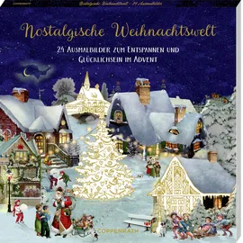 Coppenrath Verlag Kreativ-Adventskalender Nostalgische Weihnachtswelt