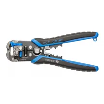 Högert TECHNIK Automatische Abisolierzange und Schneidzange 210 mm, 0,05-10 mm2, SK5-Stahl, Crimp- & Schneidfunktion, ergonomischer Griff, Präzise und Langlebig