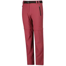 CMP Zip Off Hosen Peony Rot 164