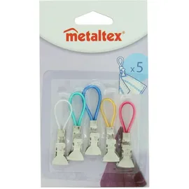 Metaltex 297104 Tücherclips 5 stück