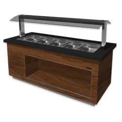 Saro Salatbar PREMIUM LINE SB-K230, Granitplatte 366-2215 , 1 Salatbar