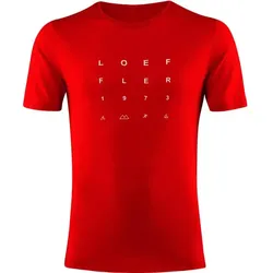 Löffler Men Printshirt Loeffler Transtex Single red (551) 56