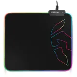 Krom KNOUT RGB Gaming-Mauspad Schwarz