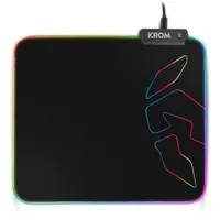 Krom KNOUT RGB Gaming-Mauspad Schwarz