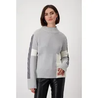 Monari Pullover Silver Grey mélange - 40