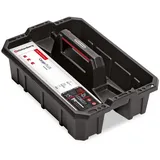 Kistenberg Cargo Plus Werkzeugtrage 6 Fächer schwarz 39,5 x 29,5 x 19 cm