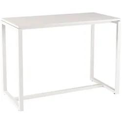 easyDesk Stehtisch für Besprechungen weiß, 150x110x75 cm