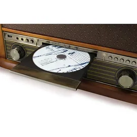 Soundmaster NR565DAB USB-Plattenspieler Eiche