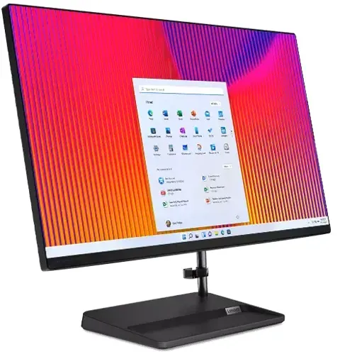 Lenovo IdeaCentre AIO 3 24 R5-Windows 11 Home-16GB-512GB AMD Ryzen 5 7430U Prozessor 2,30 GHz bis zu 4,30 GHz, Windows 11 Home 64, 512 GB SSD, M.2 2280, PCIe 4.0, QLC