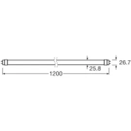 osram homelighting Osram LED Röhre 1,2 m G13 20 W neutralweiß