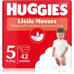 Huggies Little Movers Ultra Comfort Einwegwindeln Jumbo 11-25 kg 42 St.