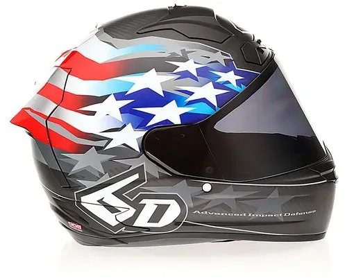 6D ATS-1R Super Patriot RWB Helm FIM - XL