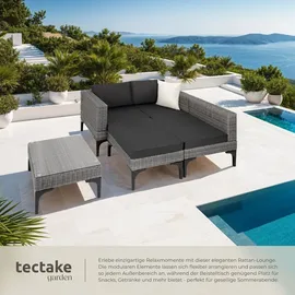 Tectake Konstanza Loungeset grau