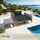 Tectake Konstanza Loungeset grau