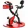 Homcom Heimtrainer mit LCD Display rot