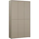 Forte Alice Springs 109,2 x 191,9 x 34,9 cm 16 Fächer / taupe