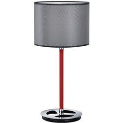 Design Chrom Tisch Leuchte Metall Kabel Schalter Beistell Lese Lampe E27 Beleuchtung Trio 503400106