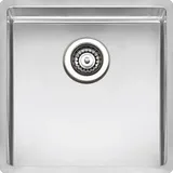 Reginox 3d-spüle New York 40x40kg-cc ohne Überlauf - Edelstahl Seidenglanz