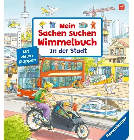 Preisvergleich Produktbild Mein Sachen suchen Wimmelbuch: In der Stadt