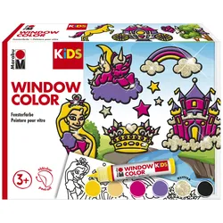 Marabu KiDS Window Color Set „Prinzessin“