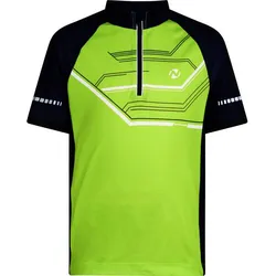 NAKAMURA Kinder Shirt Ki.-Fahrrad-Trikot Farrel, GREEN LIME/NAVY DARK, 116