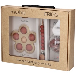 Frigg Mushie Baby Geschenkbox, rosa