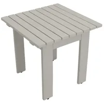 DEGAMO Beistelltisch Rijeka 46x46x44cm, Eukalyptus Weiss, Beschichtet, Fsc®-zertifiziert